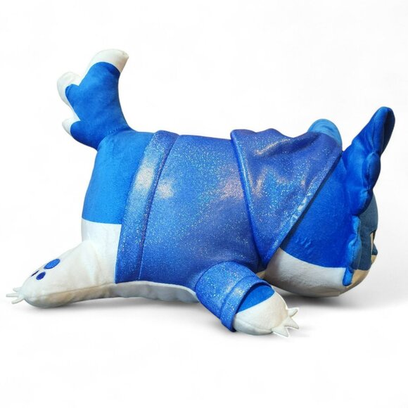 Aphmau MeeMeows Cat Plush Toy 11" | Blue Sparkle Galaxy Cat | Stuffed Animal - Picture 7 of 11